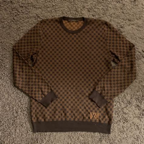 louis vuitton vintage sweater|louis vuitton wool sweater.